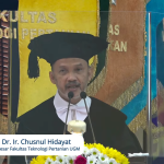 Pengukuhan Prof. Dr. Ir. Chusnul Hidayat Sebagai Guru Besar